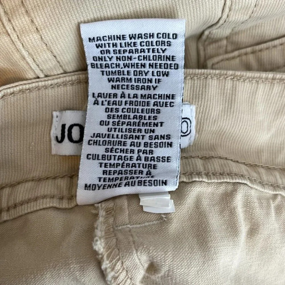 JONES&CO High Waist Skort Tan Brushed Cotton Stretch Blend Pockets Sporty 16 - Picture 6 of 8